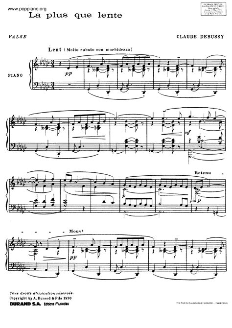 Debussy – La Plus Que Lente (for Clarinet Quartet)